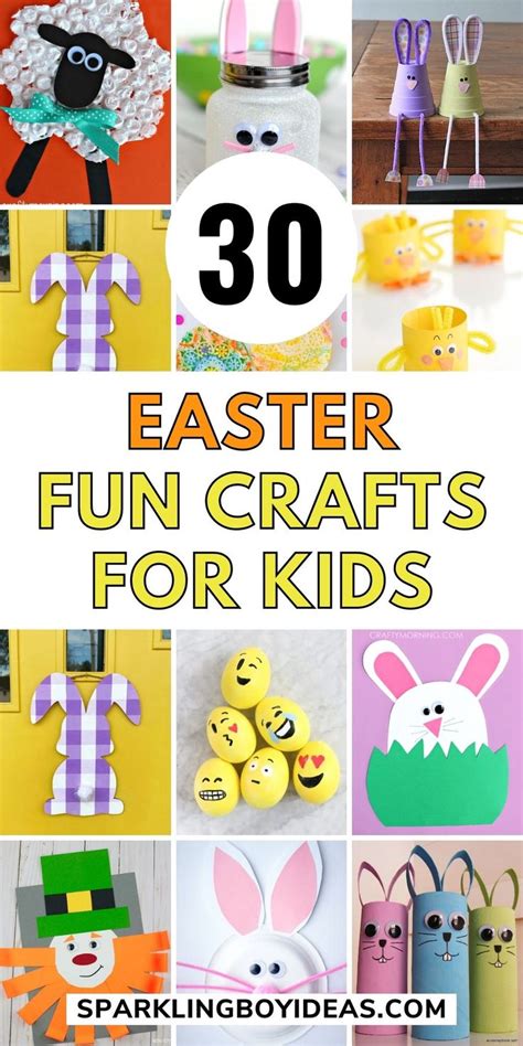 31 Easy DIY Easter Crafts 1 in 2024 | Easter crafts preschool, Easter crafts diy, Easter crafts ...