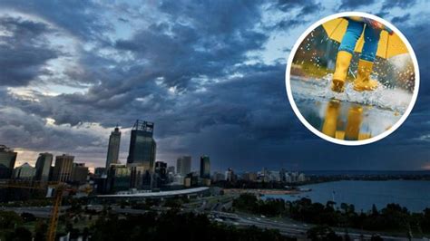 Perth weather: Downpour soaks WA with Jandakot & Bunbury copping most rainfall before grand ...