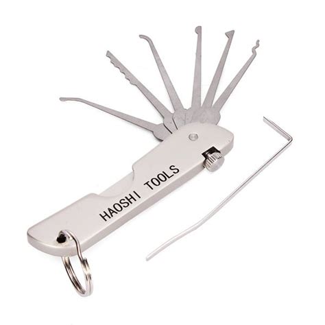 HAOSHI Foldable Lock Pick Set Locksmith Tools — Professional Locksmith ...