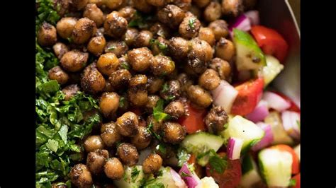 Spiced Chickpea Salad - YouTube