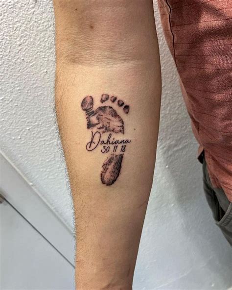 Baby Feet Print Tattoo