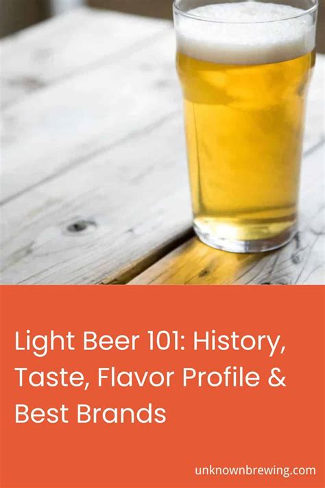 Light Beer 101: History, Taste, Flavor Profile & Best Brands