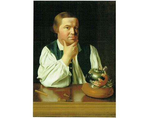 Portrait of Paul Revere Postcard - Paul Revere House