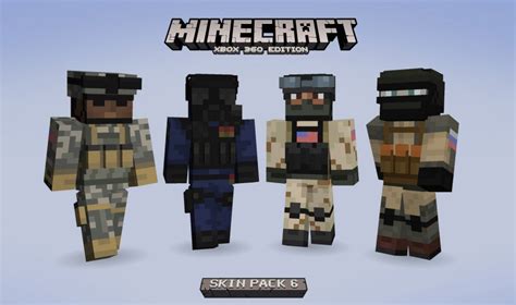 Minecraft Skin Pack 6 Released On Xbox 360