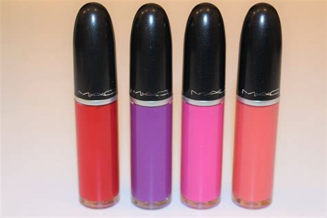 MAC Retro Matte Liquid Lip Color Review & Swatches - Really Ree