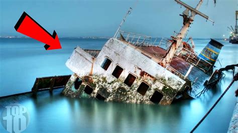 10 Abandoned Ghost Ships That Can't Be Explained - YouTube