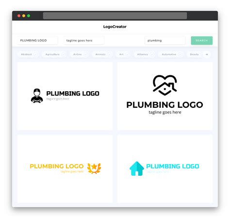 Plumbing Logo Design: Create Your Own Plumbing Logos