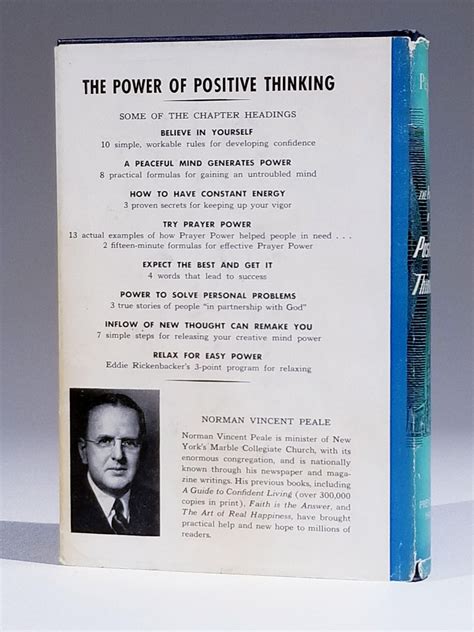 The Power of Positive Thinking | Norman Vincent Peale | First edition