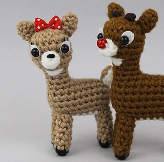 Ravelry: Rudolph the Red-Nosed Reindeer Crochet - patterns