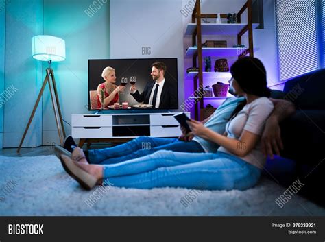 Family Watching Tv Image & Photo (Free Trial) | Bigstock