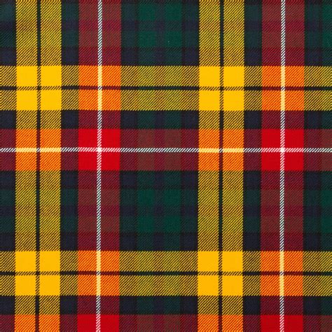 Buchanan Modern Light Weight Tartan Fabric | Lochcarron of Scotland