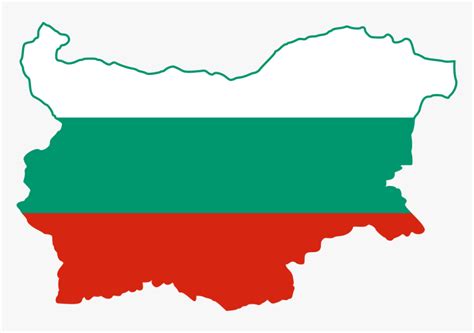 Bulgaria Map And Flag, HD Png Download - kindpng