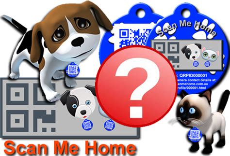 Scan Me Home Pet QR Code ID Tags + Online Profile and GPS Tracking Collars - Website Customer ...