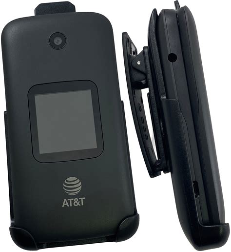 Alcatel Smartflip/Go Flip 3 Phone Holster, Nakedcellphone Black ...