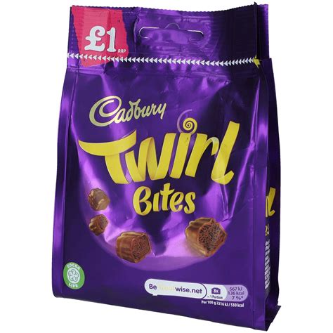 Cadbury Twirl Bites 95g | Online kaufen im World of Sweets Shop