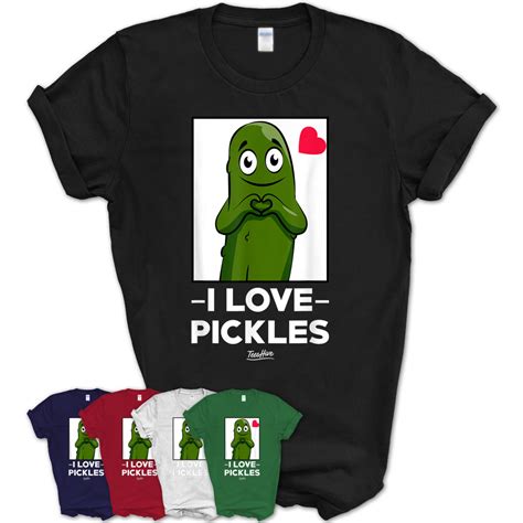 I Love Pickles Squad Pickle Party Funny Pickle Lover Shirts – Teezou Store