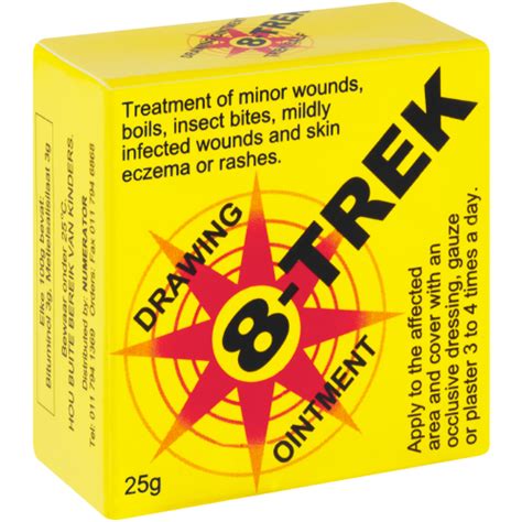 8-trek Drawing Ointment 25g - Clicks