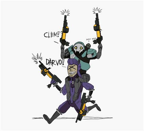 Warframe Drawing Clem - Clem Warframe Clem, HD Png Download - kindpng