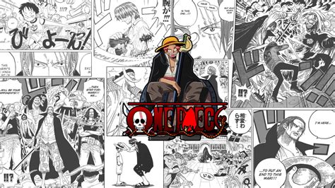 Download Shanks One Piece Manga Wallpaper | Wallpapers.com