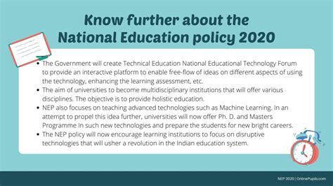 Know about the National Education Policy 2020 – OnlinePupils