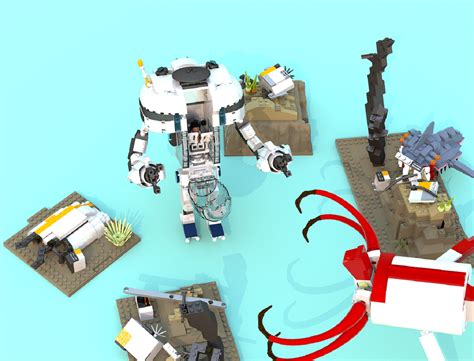 LEGO IDEAS - Product Ideas - Subnautica: Reaper Leviathan Attack