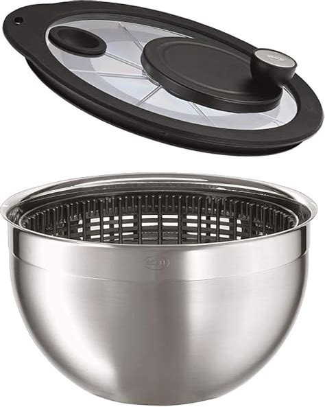 Amazon.com: Rosle Stainless Steel Salad-Spinner, Large: Home & Kitchen