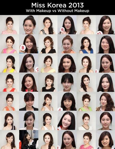 Trending Beauty - Anime Manga and Cosplay: Miss Korea 2013 Contestants Before and After Surgery