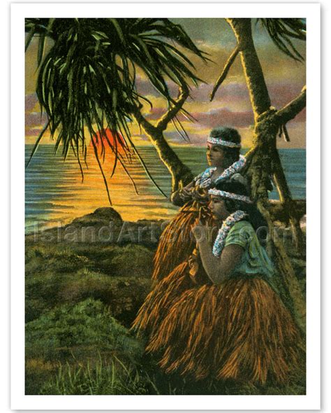 Fine Art Prints & Posters - Sunset Hilo, T.H. Territory of Hawaii ...