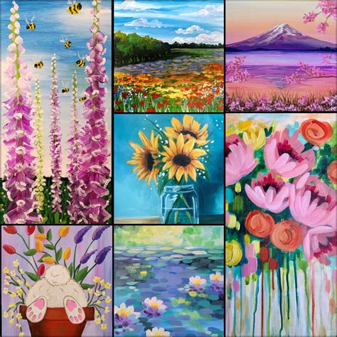 Spring Paintings to Brighten Your Home - Pinot's Palette