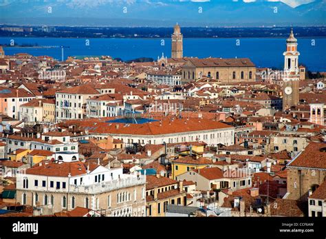 Aerial View of Venice, Venice, Italy Stock Photo - Alamy