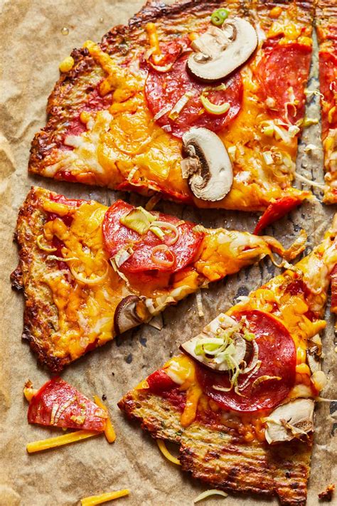 Low Carb Cauliflower Pizza Crust - The Cookie Rookie®