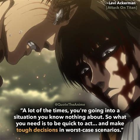 Levi Ackerman Quotes Season 4 - Their blood is special , and they dont age. - img-internet