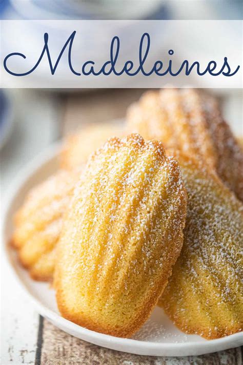 Perfect Madeleine Cookies: So buttery & delicate! -Baking a Moment