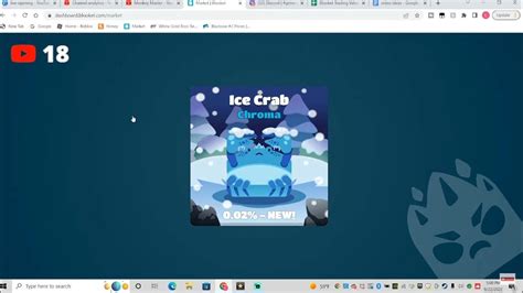 WHEN YOU GET THE ICE CRAB IN BLOOKET! - YouTube