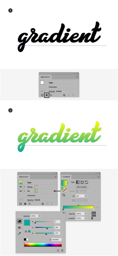 How to Make Gradient Text in Illustrator