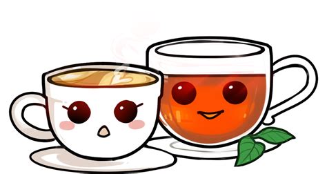 Tea + Coffee by Reis-ARTroom on DeviantArt