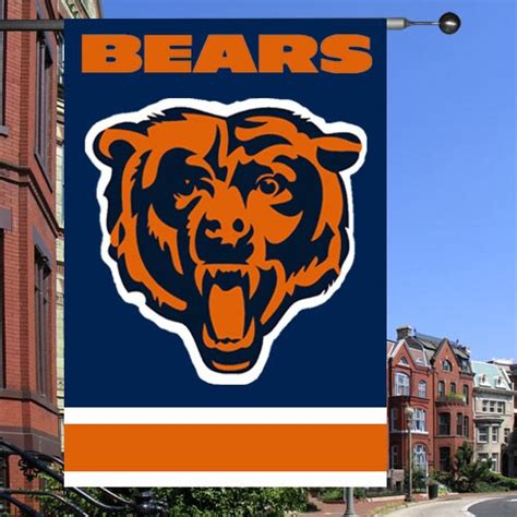 CHICAGO BEARS FLAGS AND BANNERS - SPORTS DECOR