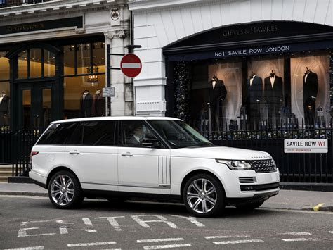 2014, Range, Rover, Autobiography, Black, Lwb, Uk spec, l405 , Suv ...