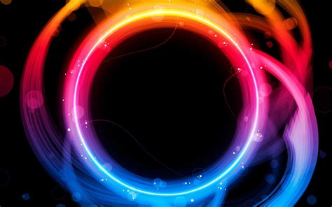 Neon Circle Wallpapers - Wallpaper Cave