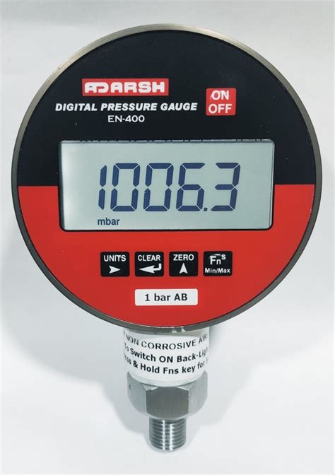 Absolute Digital Pressure Gauge at best price in Mumbai by Adarsh Industries | ID: 23765097097