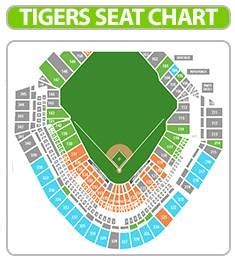 8 Pics Detroit Tigers Seating Chart With Rows And Review - Alqu Blog