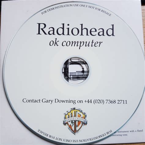 Radiohead – OK Computer (1997, CDr) - Discogs