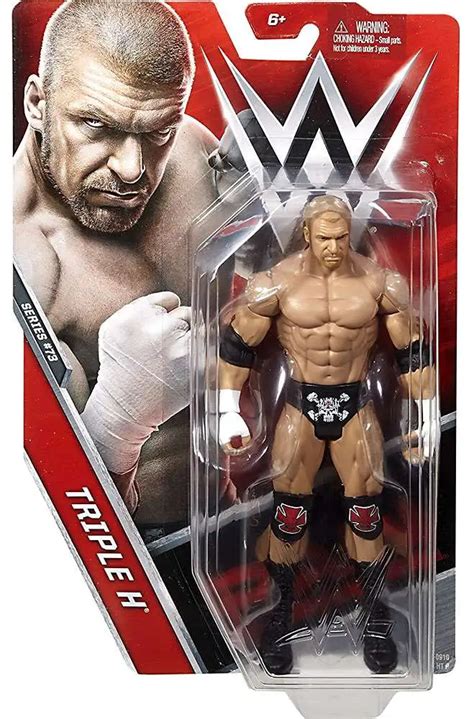 WWE Wrestling Series 73 Triple H 7 Action Figure Mattel Toys - ToyWiz