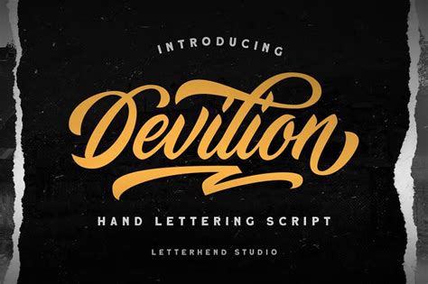 28 Best Hand Lettering Fonts (Free & Premium) - 2024