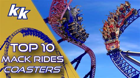 TOP 10: Best Mack Rides Roller Coasters - YouTube