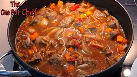 The One Pot Chef Show: Easy Beef Hot Pot | One Pot Chef