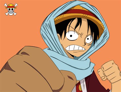 Luffy Angry (with color) by TinacoolART on DeviantArt