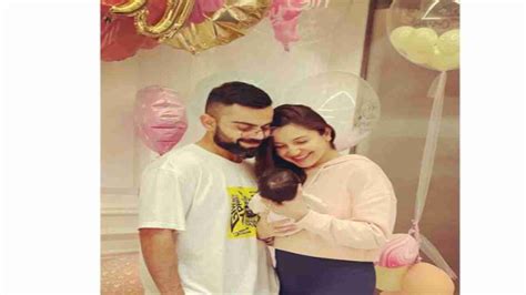 Virat Kohli shares adorable picture of Anushka Sharma with baby Vamika ...