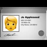 Carte D'İdentité Emoji Copier Coller 着