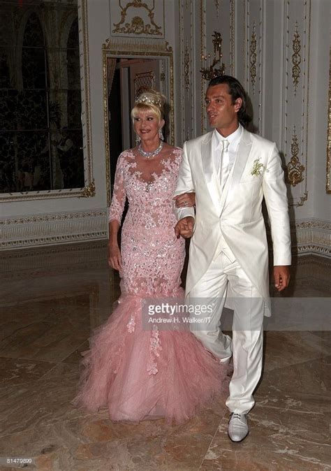 RATES - Ivana Trump and Rossano Rubicondi arrive at the reception for ...